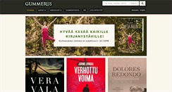 Desktop Screenshot of gummerus.fi